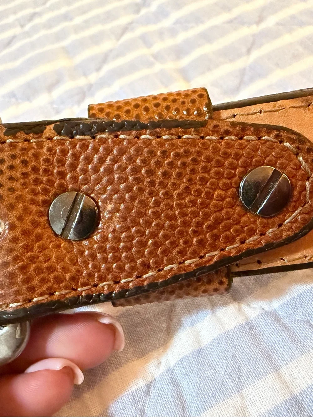 Georgia Leather Belt SZ38